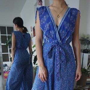 Blue Arnhem Boho Jumpsuit